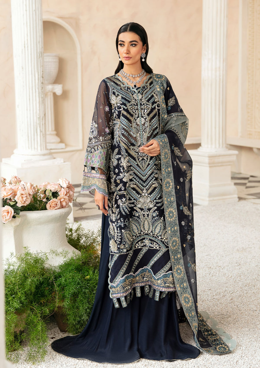 Celebrations by Elaf Luxury Handwork Unstitched Suit ECH-03 EZRA