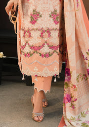 Elaf Premium Embroidered Khaddar Unstitched 3Ps Suit EPW-7B Flourishing Romance