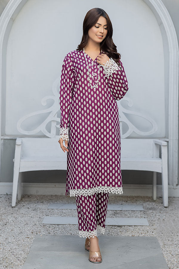 TZK-49- SAFWA TULIP KHADDAR DIGITAL PRINT 2-PIECE COLLECTION Vol 3