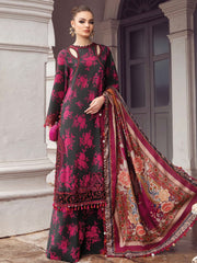 Maria B Mprints Fall Edit Unstitched Linen 3Pc Suit MPT-1909-B