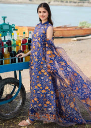 Maria.B M.Basics Embroidered Lawn Unstitched 3Pc Suit MB-09B