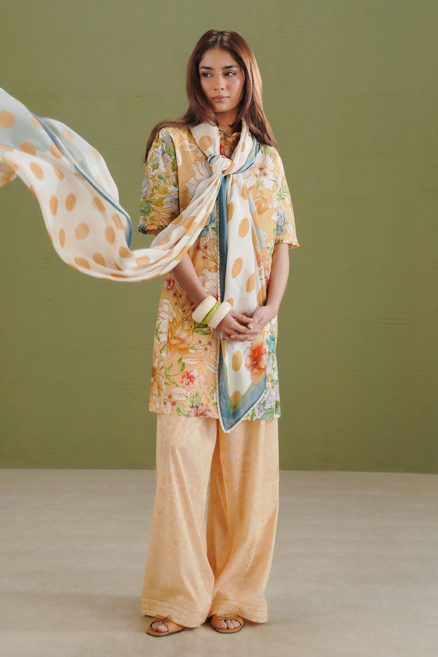 Coco by Zara Shahjahan Prints Unstitched Lawn 3Pc Suit D-09B Elix