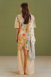 Coco by Zara Shahjahan Prints Unstitched Lawn 3Pc Suit D-09B Elix