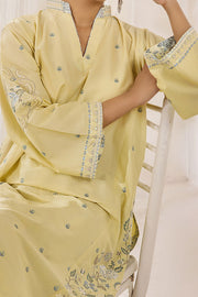 Safwa Embroidered Lawn Pret 2Pc Suit ( Shirt / Trouser ) P000569