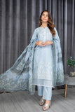 FCS-02 - SAFWA FLORAL 3-PIECE EMBROIDERED COLLECTION VOL 01