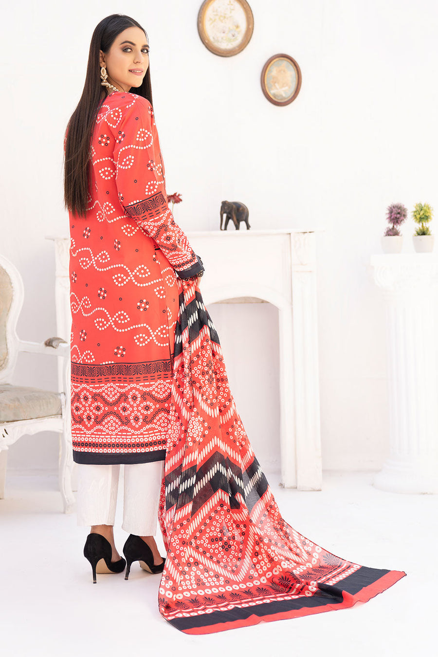 SSD-198 - MALLOW DIGITAL PRINTS SHIRT DUPATTA COLLECTION