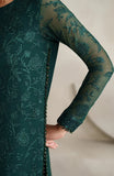 Zarif Muse Thread Embroidered Chiffon Unstitched 3Pc Suit ZE-MT-06 Sayah