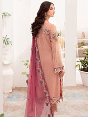 Ramsha Chevron Vol-07 Embroidered Chiffon Unstitched 3Pc Suit A-702