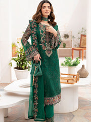 Ramsha Chevron Vol-07 Embroidered Chiffon Unstitched 3Pc Suit A-704