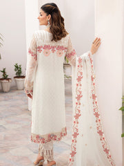 Ramsha Chevron Vol-07 Embroidered Chiffon Unstitched 3Pc Suit A-705