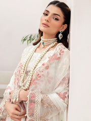 Ramsha Chevron Vol-07 Embroidered Chiffon Unstitched 3Pc Suit A-705