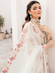 Ramsha Chevron Vol-07 Embroidered Chiffon Unstitched 3Pc Suit A-705