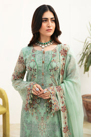 Ramsha Chevron Vol-08 Embroidered Chiffon Unstitched 3Pc Suit A-804