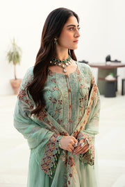 Ramsha Chevron Vol-08 Embroidered Chiffon Unstitched 3Pc Suit A-804