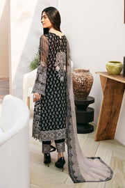 Ramsha Chevron Vol-08 Embroidered Chiffon Unstitched 3Pc Suit A-807