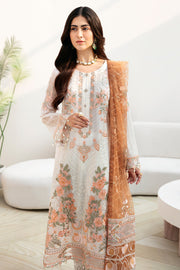 Ramsha Chevron Vol-08 Embroidered Chiffon Unstitched 3Pc Suit A-808