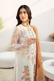 Ramsha Chevron Vol-08 Embroidered Chiffon Unstitched 3Pc Suit A-808