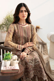 Ramsha Chevron Vol-08 Embroidered Chiffon Unstitched 3Pc Suit A-812