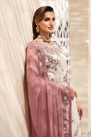 Ramsha Chevron Vol-09 Embroidered Chiffon Unstitched 3Pc Suit A-902