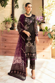 Ramsha Chevron Vol-09 Embroidered Chiffon Unstitched 3Pc Suit A-905