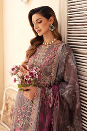 Ramsha Chevron Vol-09 Embroidered Chiffon Unstitched 3Pc Suit A-908