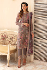 Ramsha Chevron Vol-09 Embroidered Chiffon Unstitched 3Pc Suit A-908