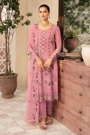 Ramsha Chevron Vol-09 Embroidered Chiffon Unstitched 3Pc Suit A-909