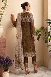 Ramsha Chevron Vol-09 Embroidered Chiffon Unstitched 3Pc Suit A-910