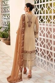 Ramsha Chevron Vol-09 Embroidered Chiffon Unstitched 3Pc Suit A-912