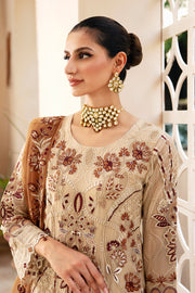 Ramsha Chevron Vol-09 Embroidered Chiffon Unstitched 3Pc Suit A-912