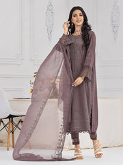 ACE Galleria Bahaar Festive Embroidered Dobby 3Pc Suit A-WU3P23-22779