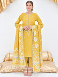 ACE Galleria AQS Embroidered Dobby Unstitched 3Pc Suit A-WU3P23-22826