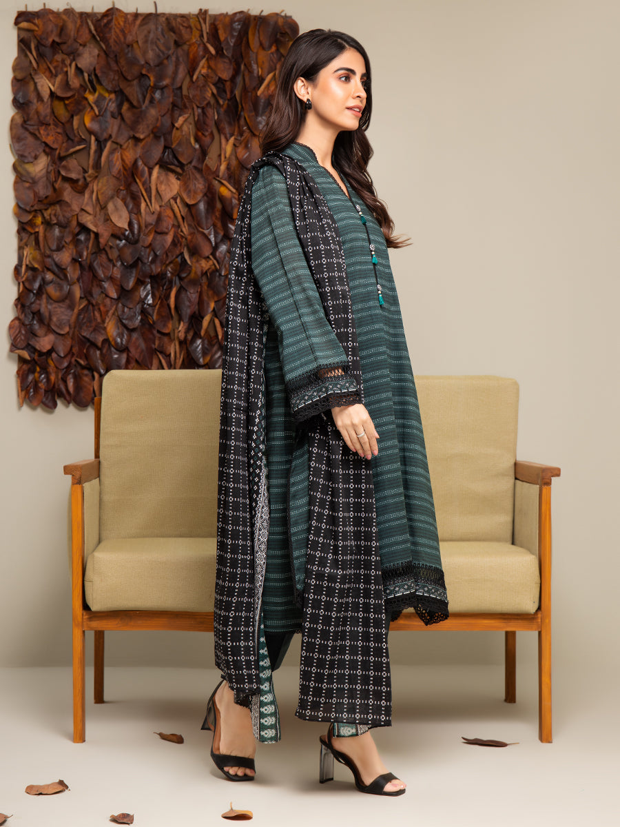 ACE Galleria Merak Printed Cambric Unstitched 3Pc Suit A-WU3PMC23-24001
