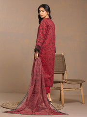 ACE Galleria Merak Printed Cambric Unstitched 3Pc Suit A-WU3PMC23-24013