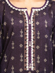 ACE Galleria Merak Printed Khaddar Unstitched 3Pc Suit A-WU3PMK23-22876
