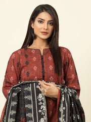 ACE Galleria Merak Printed Lawn Unstitched 3Pc Suit A-WU3PML23-22662