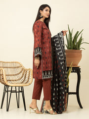 ACE Galleria Merak Printed Lawn Unstitched 3Pc Suit A-WU3PML23-22662
