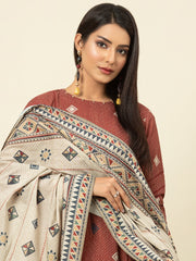 ACE Galleria Merak Printed Lawn Unstitched 3Pc Suit A-WU3PML23-22669