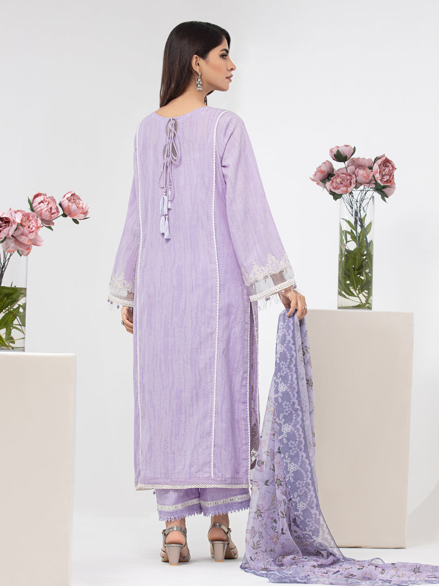 ACE Galleria Bahaar Festive Embroidered Dobby 3Pc Suit A-WU3PML23-22790