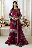 Alizeh Fashion Celine Embroidered Chiffon Unstitched 3Pc Suit AF-PS-8001-Rosie