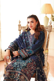 Ramsha Aangan Vol-02 Embroidered Raw Silk Unstitched 3Pc Suit AA-201