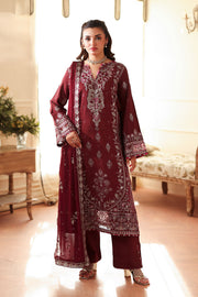 Ramsha Aangan Vol-02 Embroidered Raw Silk Unstitched 3Pc Suit AA-203