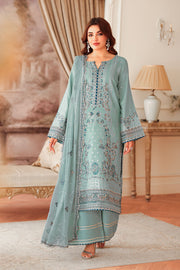Ramsha Aangan Vol-02 Embroidered Raw Silk Unstitched 3Pc Suit AA-204
