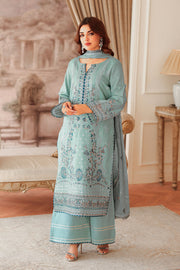 Ramsha Aangan Vol-02 Embroidered Raw Silk Unstitched 3Pc Suit AA-204