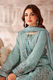 Ramsha Aangan Vol-02 Embroidered Raw Silk Unstitched 3Pc Suit AA-204