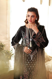 Ramsha Aangan Vol-02 Embroidered Raw Silk Unstitched 3Pc Suit AA-206