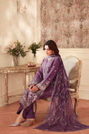 Ramsha Aangan Vol-02 Embroidered Raw Silk Unstitched 3Pc Suit AA-208
