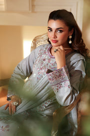 Ramsha Aangan Vol-02 Embroidered Raw Silk Unstitched 3Pc Suit AA-209