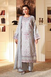 Ramsha Aangan Vol-02 Embroidered Raw Silk Unstitched 3Pc Suit AA-209