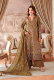 Ramsha Aangan Vol-02 Embroidered Raw Silk Unstitched 3Pc Suit AA-210